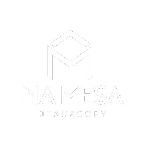 Logo da plataforma Na Mesa JesusCopy — cursos cristãos online